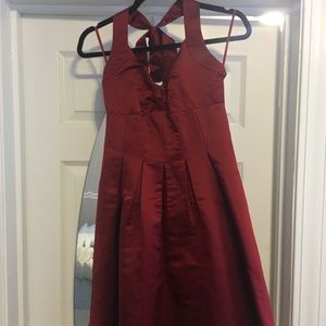 Cocktail dress with pockets
